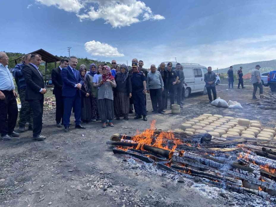 Vali Aksoy Mihalıççık İlçesi’ni ziyaret etti