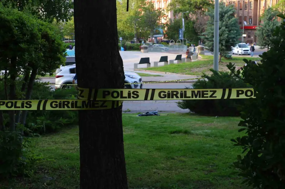 TBMM önünde havaya ateş açan şahıs gözaltına alındı