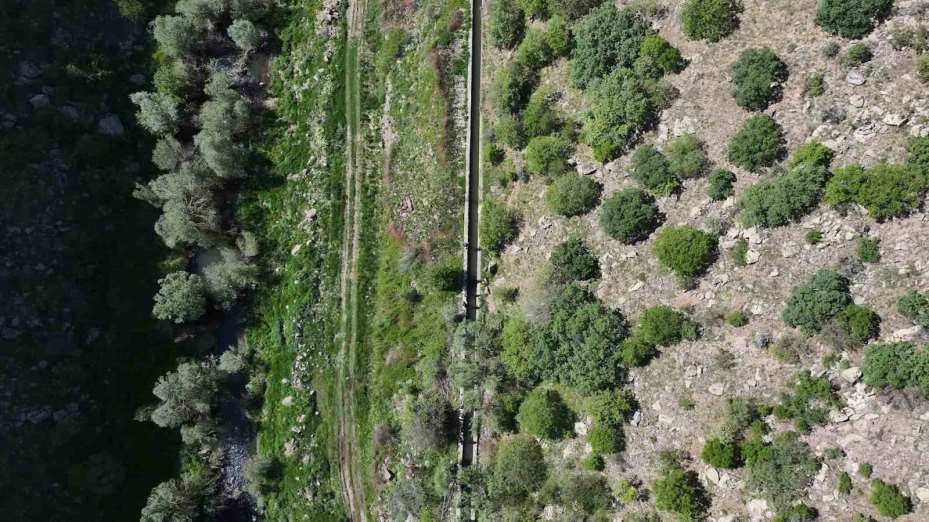 Niğde’nin saklı cenneti ’Dipsiz Kanyon’ havadan görüntülendi