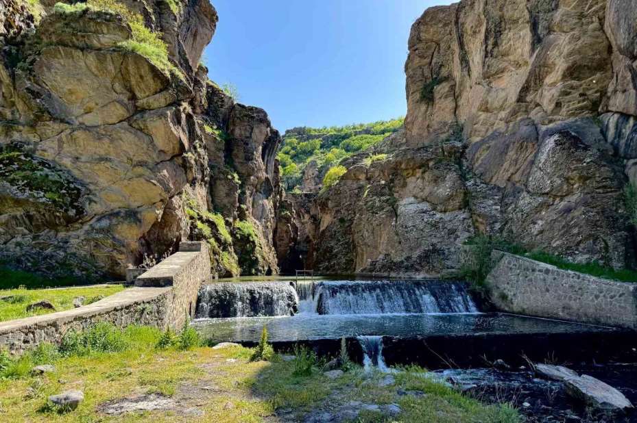 Niğde’nin saklı cenneti ’Dipsiz Kanyon’ havadan görüntülendi