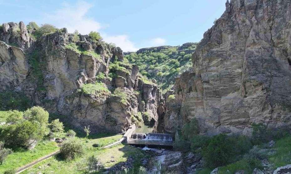 Niğde’nin saklı cenneti ’Dipsiz Kanyon’ havadan görüntülendi