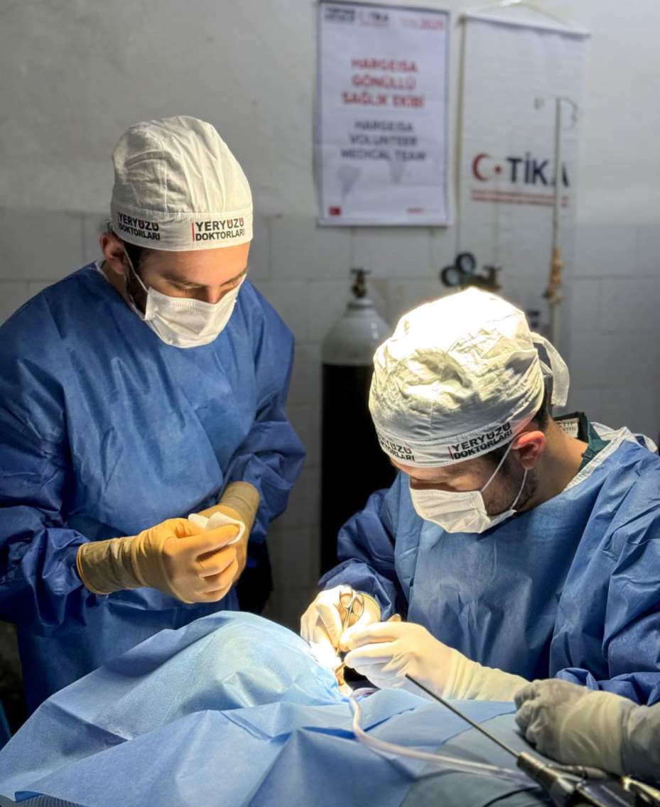 TİKA ve Yeryüzü Doktorları iş birliğiyle Somaliland’da sağlık taraması yapıldı