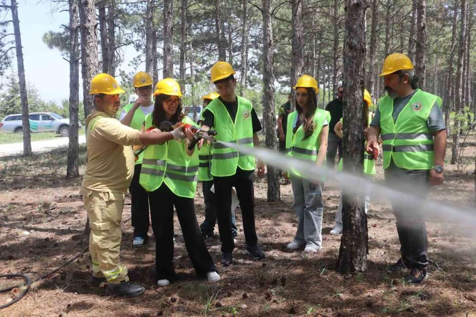 Avrupa Birliği destekli ’İnsan Kaynaklı Orman Yangınları’ tatbikatı gerçekleştirildi