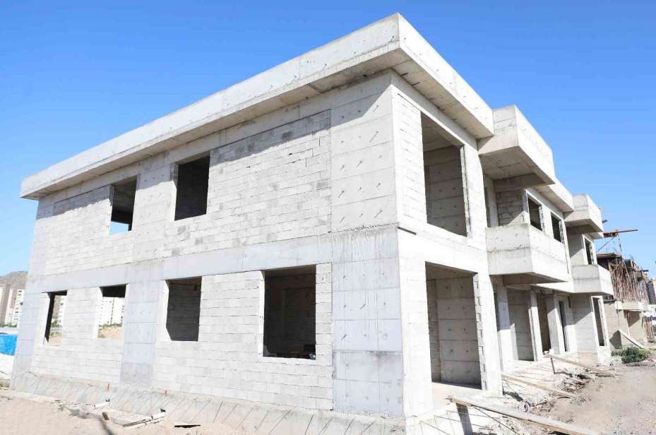 Örnek bir yaşam alanı Melikgazi’de hızla yükseliyor