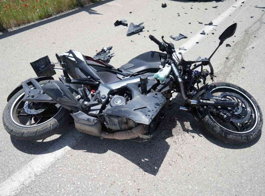Kırıkkale’de otomobil ile motosiklet çarpıştı: 1 ağır yaralı