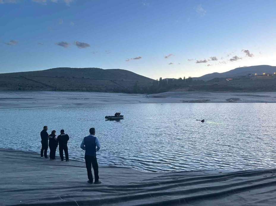 Niğde’de baraja düşen çocuk için kurtarma çalışması başlatıldı