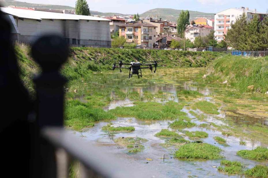 Kene kabusuna dronlu önlem