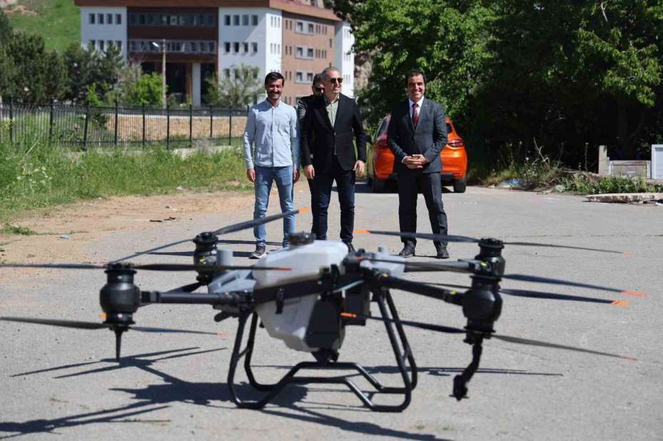 Kene kabusuna dronlu önlem
