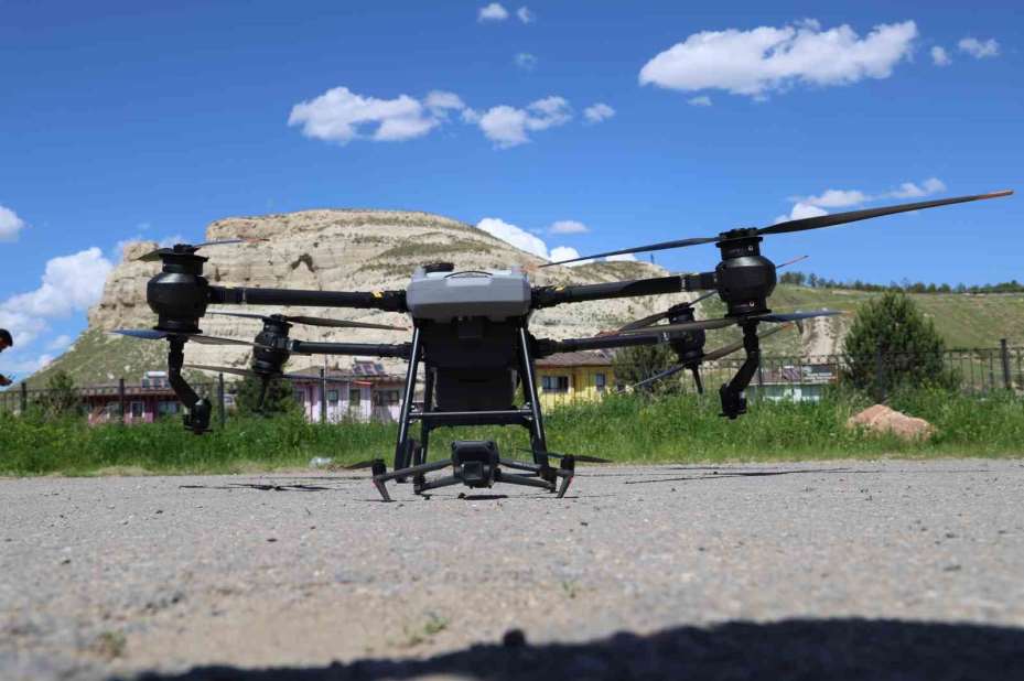 Kene kabusuna dronlu önlem