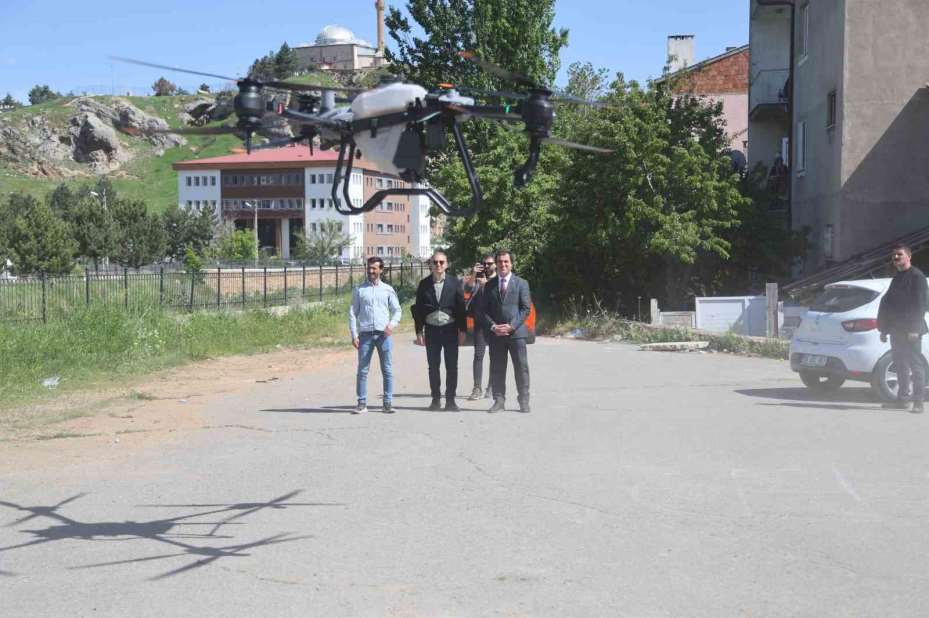 Kene kabusuna dronlu önlem