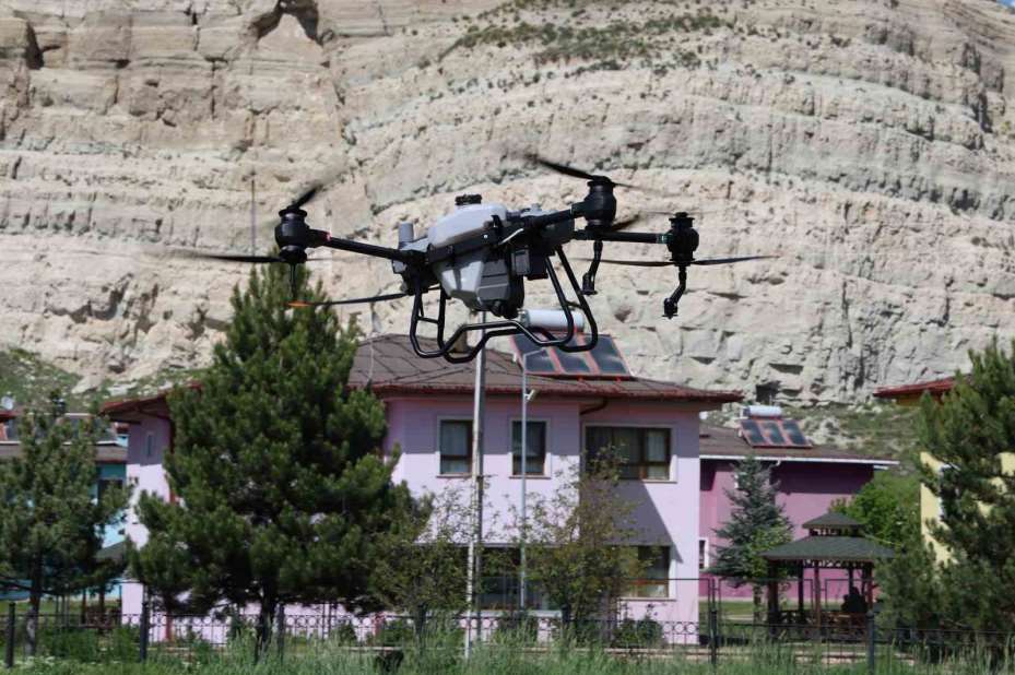 Kene kabusuna dronlu önlem