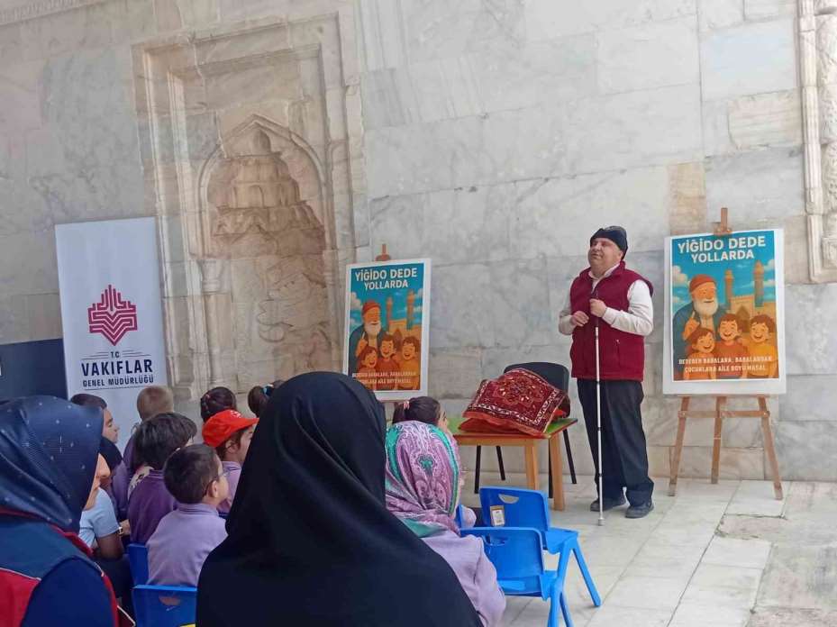 Sivas’ta Çocuklara, 8 asırlık mekanda masal tadında vakıf bilinci aşılandı