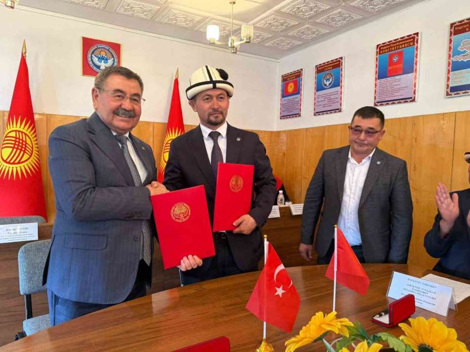 Gölbaşı, Kırgızistan’ın Balıkçı şehri ile kardeş şehir oldu