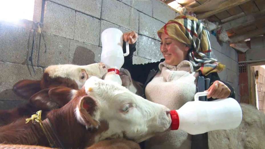 Kadınsın yapamazsın dediler, çiftlik kurdu