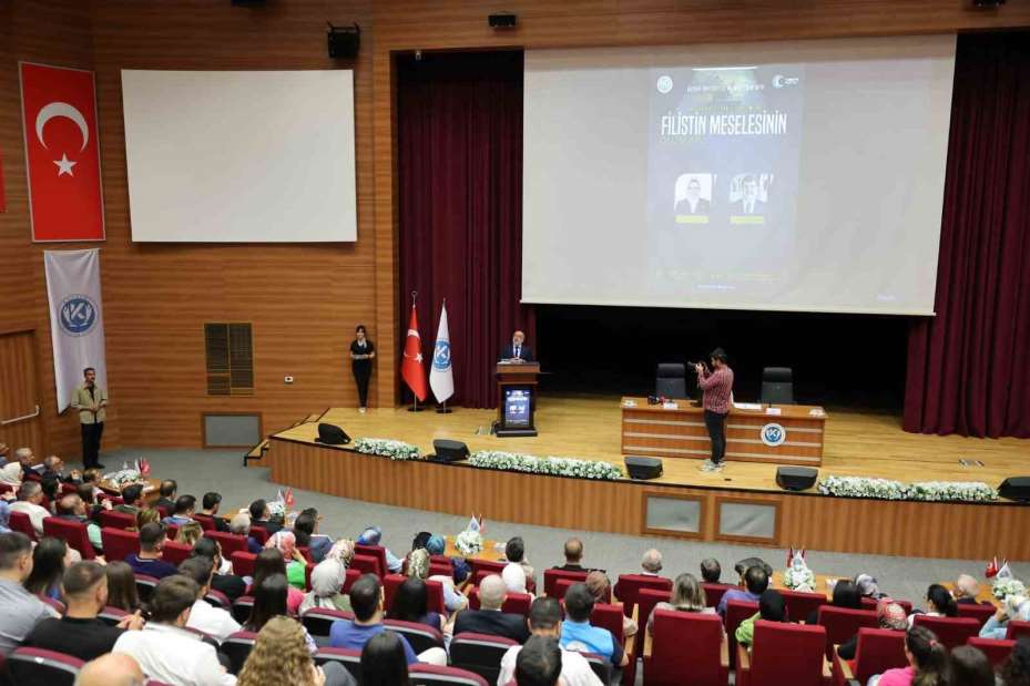 KAYÜ’de, ’İngiliz Hristiyan Siyonizmi ve Filistin Meselesinin Oluşumu’ konulu konferans düzenlendi