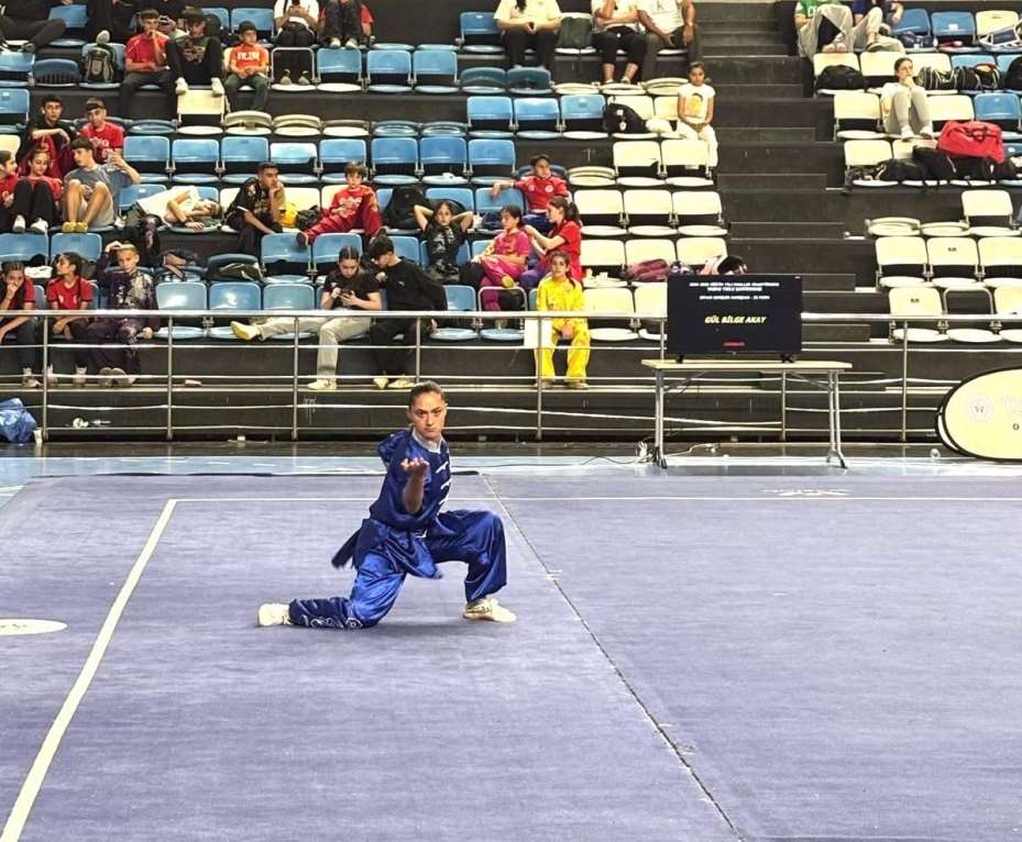 Wushu Türkiye Şampiyonası’nda Eskişehir’den başarı