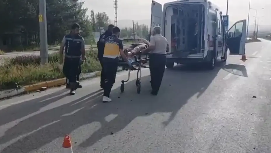 Otomobil hurdaya döndü: 1 yaralı