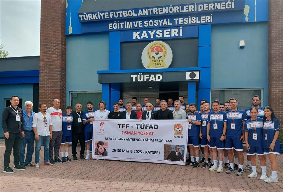 Osman Yozgat UEFA C Lisans Antrenör Eğitim Programı Kayseri’de başladı