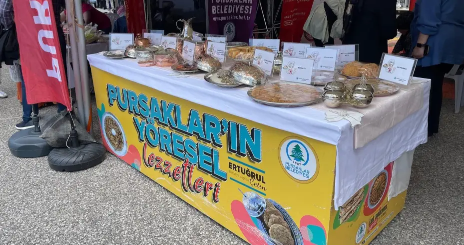 Pursaklar’ın yöresel lezzetleri görücüye çıktı