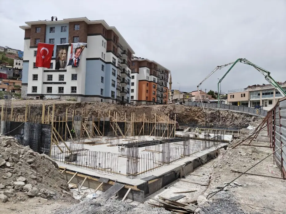 Hacılar’da konut ve ticaret merkezi temel atma töreni yapıldı