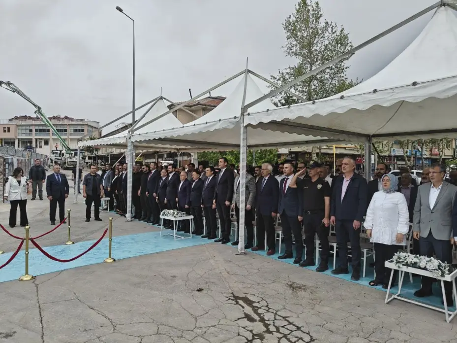 Hacılar’da konut ve ticaret merkezi temel atma töreni yapıldı