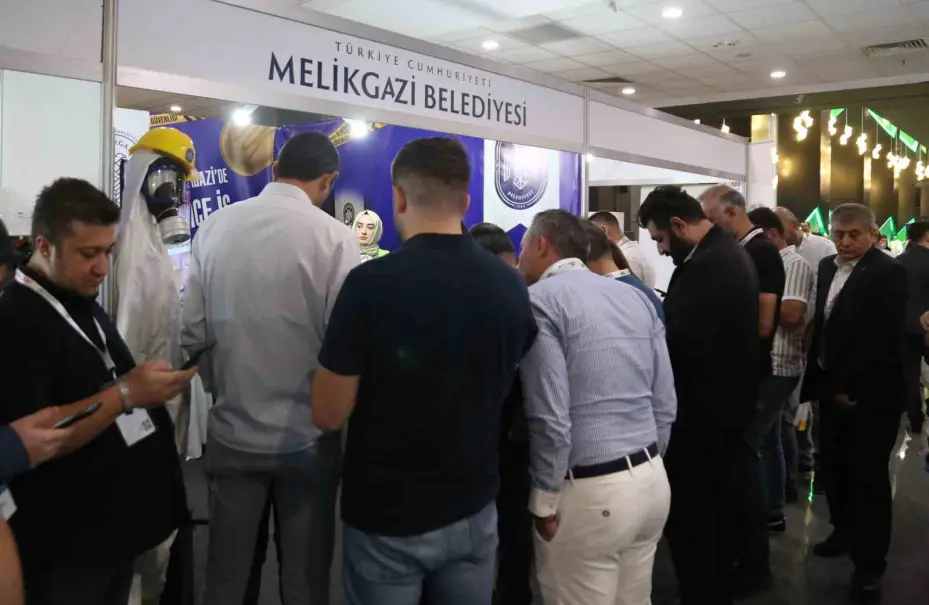 Melikgazi Belediyesi, İş Sağlığı Ve Güvenliği Fuarında stant açtı