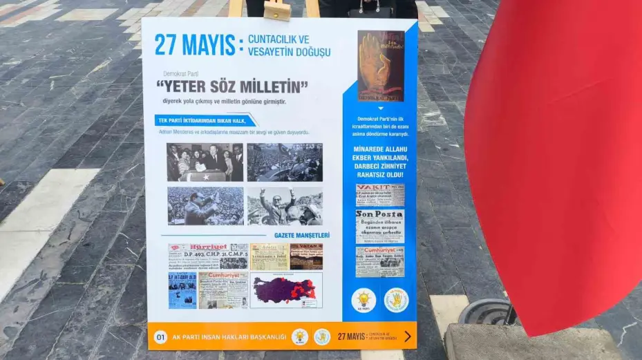 AK Parti Ankara İl Başkanlığından "27 Mayıs darbesi" açıklaması