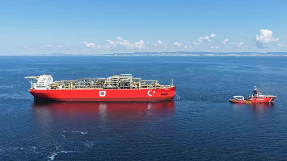 Türkiye’nin ilk yüzer üretim platformu "Osman Gazi" doğal gaz üretimini iki katına çıkaracak
