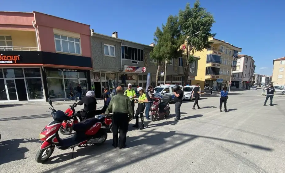 Kulu’da motosiklet denetimleri sıklaştırıldı