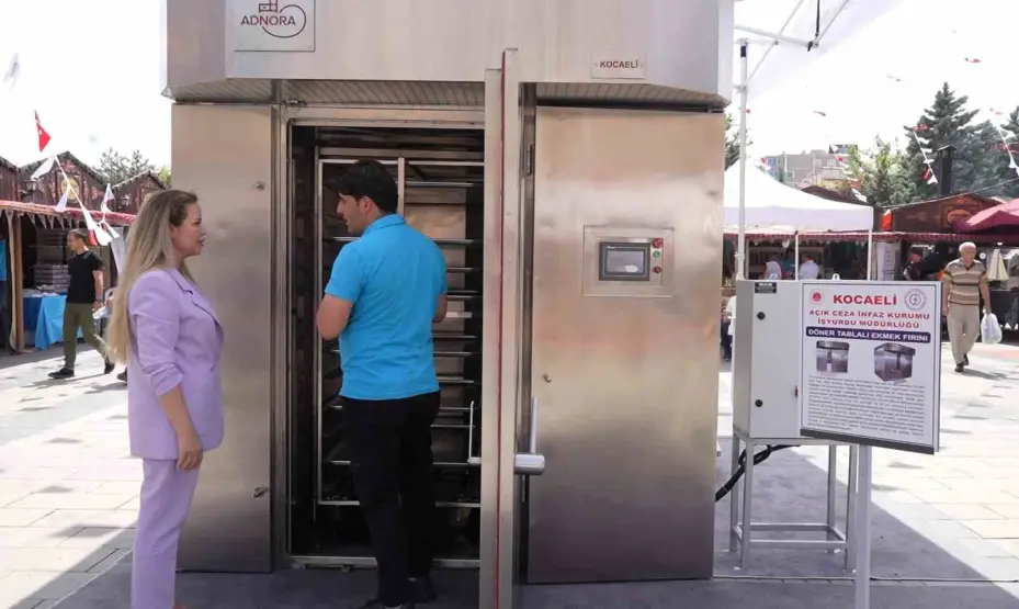 Mahkumlar üretti, tamamen yerli ve milli: Günde 4 bin ekmek pişirme kapasitesine sahip