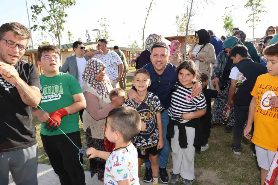 Kahveci Dağı’nda festival havasında "uçurtma şenliği"