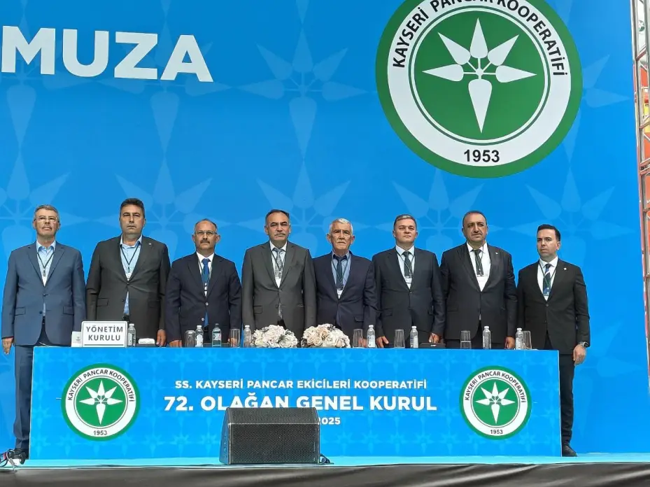 Kayseri Pancar Ekicileri Kooperatifi’nde 72. Olağan Genel Kurul başladı
