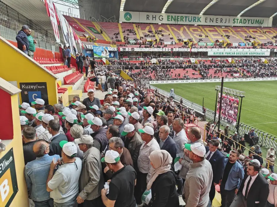 Kayseri Pancar Ekicileri Kooperatifi’nde 72. Olağan Genel Kurul başladı