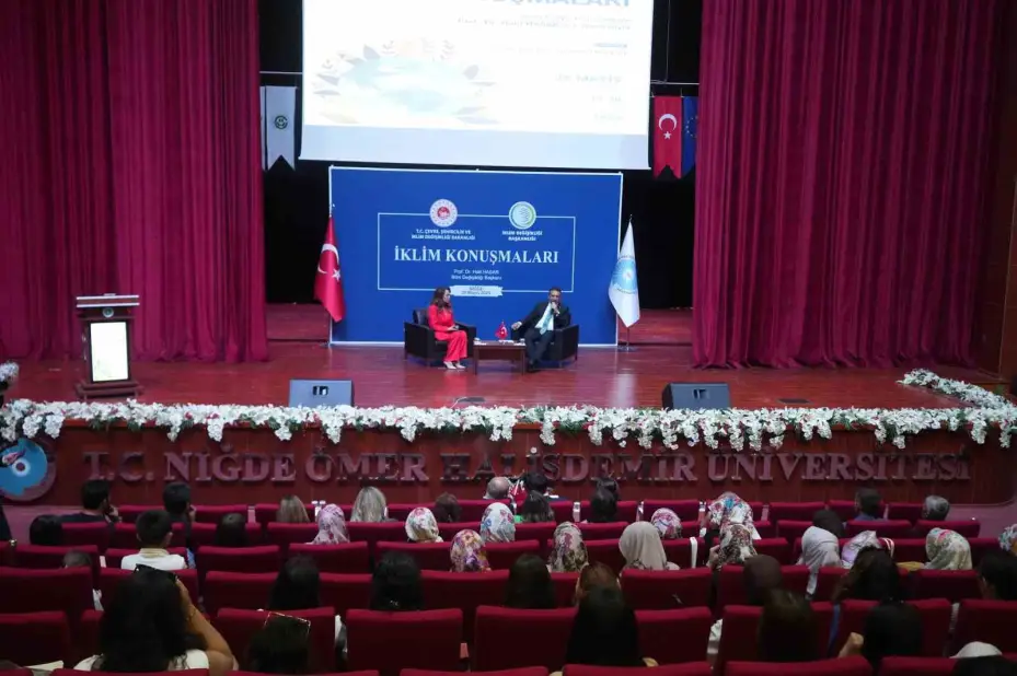 İklim Kanunu Niğde’de anlatıldı: "Hayvancılığın yok edileceği söylemleri asılsız"