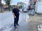 Şebeke suyu hattındaki patlak onarılmayı bekliyor