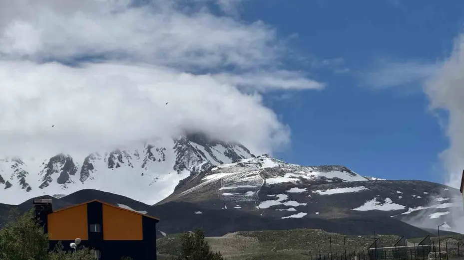 Erciyes’te görsel şölen