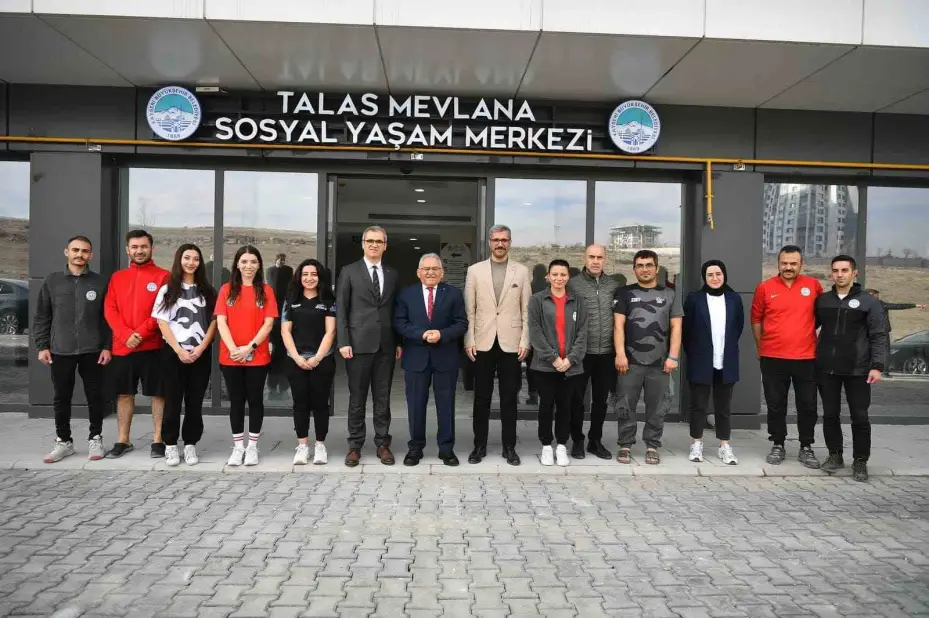 Talas Mevlana Sosyal Yaşam Merkezi hizmete açılıyor
