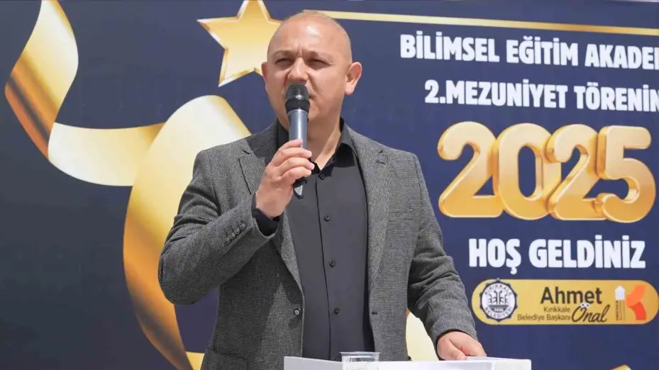 Kırıkkale’de bilim ve çevre temalı mezuniyet coşkusu