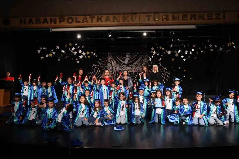 Odunpazarı Belediyesi kreşlerinde mezuniyet coşkusu