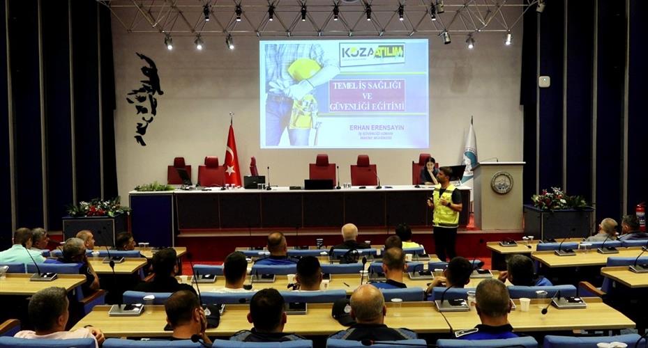 Büyükşehir personeline iş sağlığı ve güvenliği semineri düzenlendi