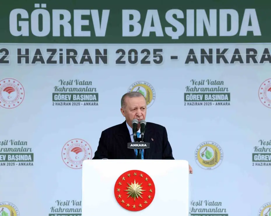 Cumhurbaşkanı Erdoğan: "Yangınla mücadelede insansız hava aracı kullanımında Avrupa’da birinci, dünyada ikinci ülke konumundayız"