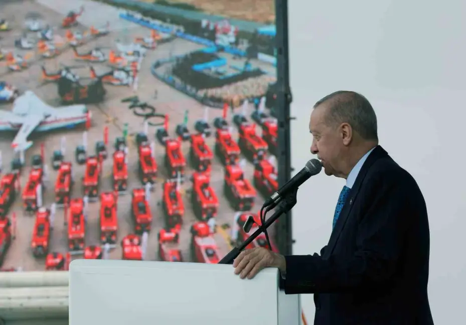 Cumhurbaşkanı Erdoğan: "Yangınla mücadelede insansız hava aracı kullanımında Avrupa’da birinci, dünyada ikinci ülke konumundayız"