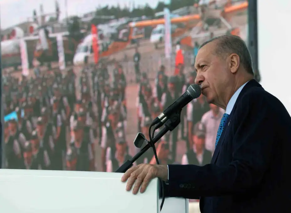 Cumhurbaşkanı Erdoğan: "Yangınla mücadelede insansız hava aracı kullanımında Avrupa’da birinci, dünyada ikinci ülke konumundayız"