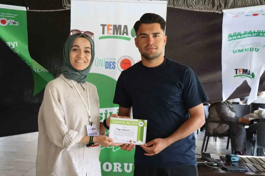 Genç gönüllüleri iklim farkındalığı ve eylem kampı düzenledi