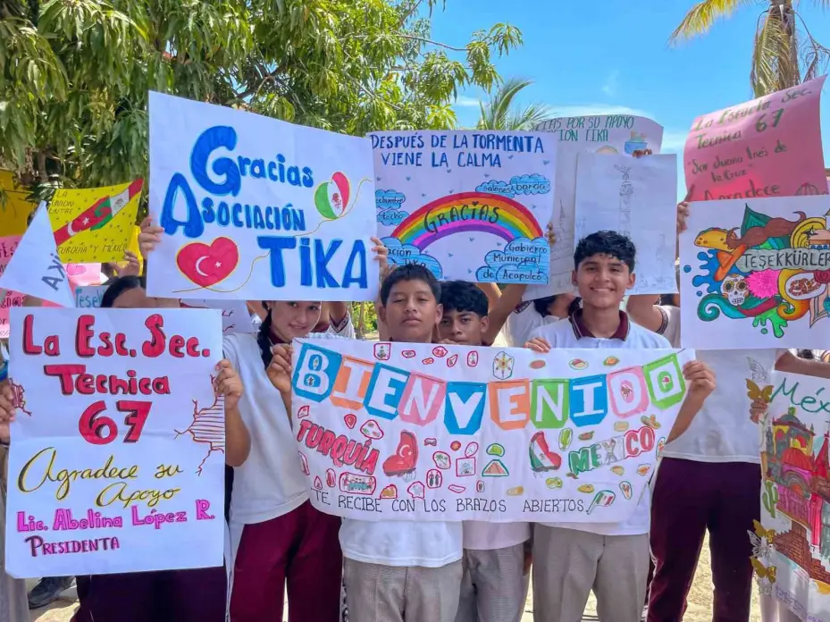TİKA, Meksika’da kasırgada hasar gören okulu yeniden eğitime hazır hale getirdi