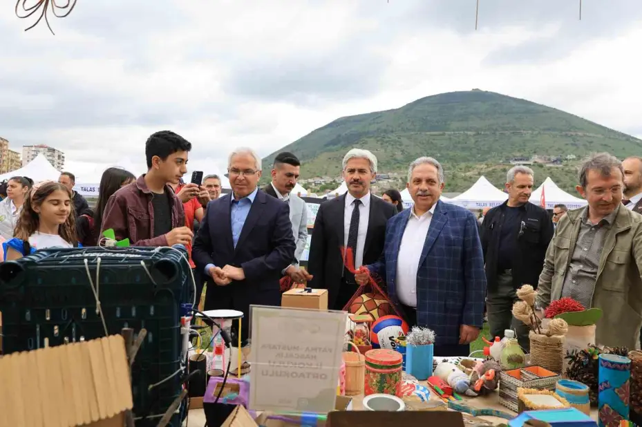 Talas’ta Çevre Günü’ne renkli ve anlamlı kutlama