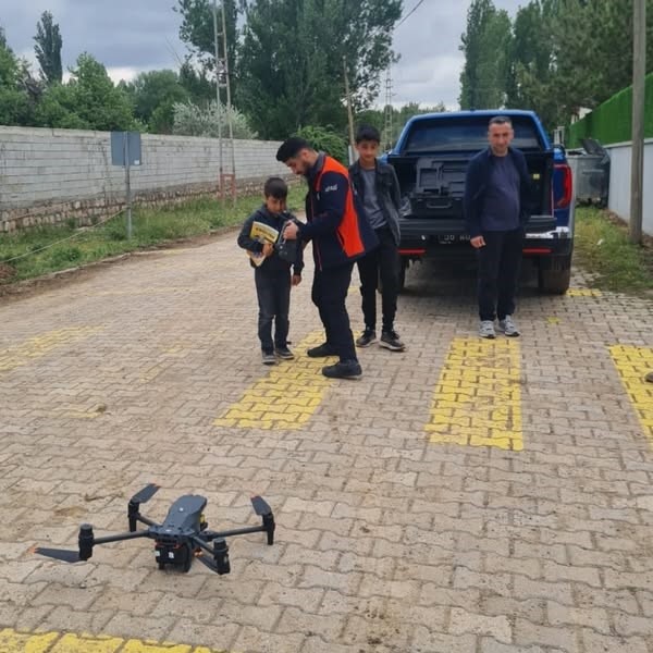 Sivas’ta kaybolan 9 büyükbaş hayvan, dronla bulundu