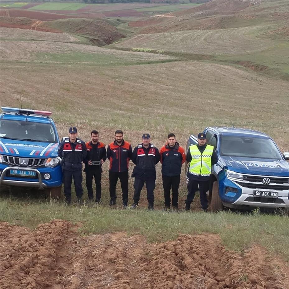 Sivas’ta kaybolan 9 büyükbaş hayvan, dronla bulundu