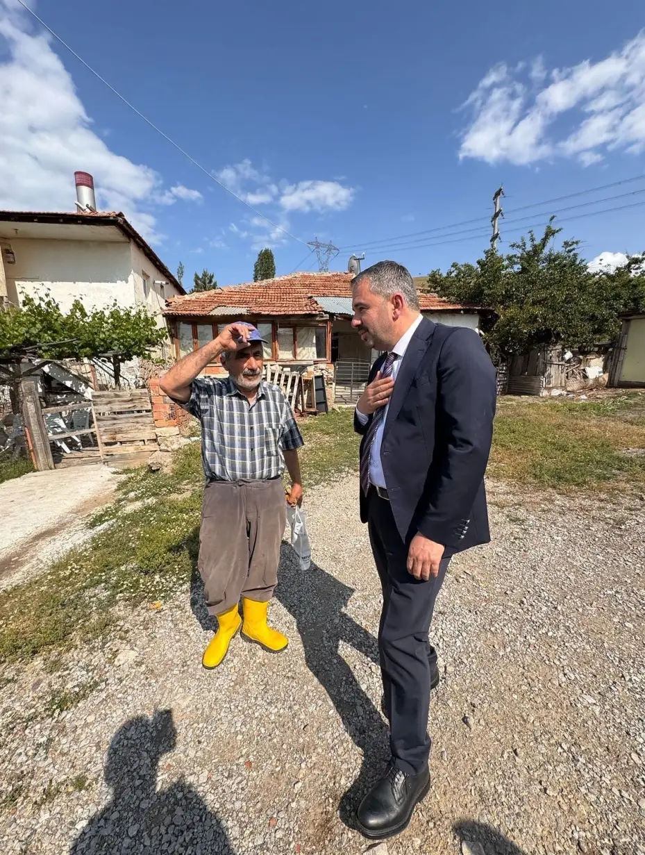 Pursaklar Belediye Başkanı Çetin’den muhtarlara bayram ziyareti