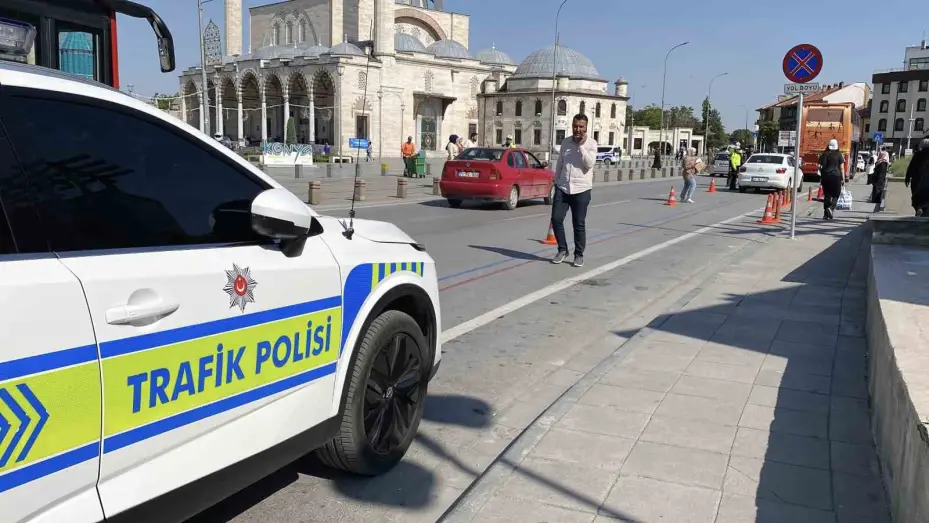 Konya’da bayram boyunca trafik denetimleri devam edecek